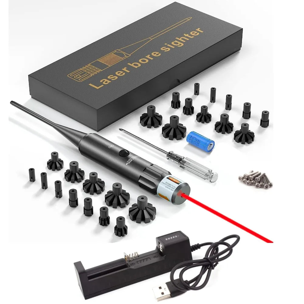 .22 to .78 Firearm Laser Bore Sight Scope