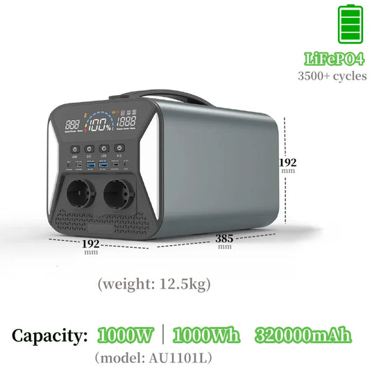 Outdoor Generators- 200W, 500W, 1000W, 1800W, 2400W, 2600W