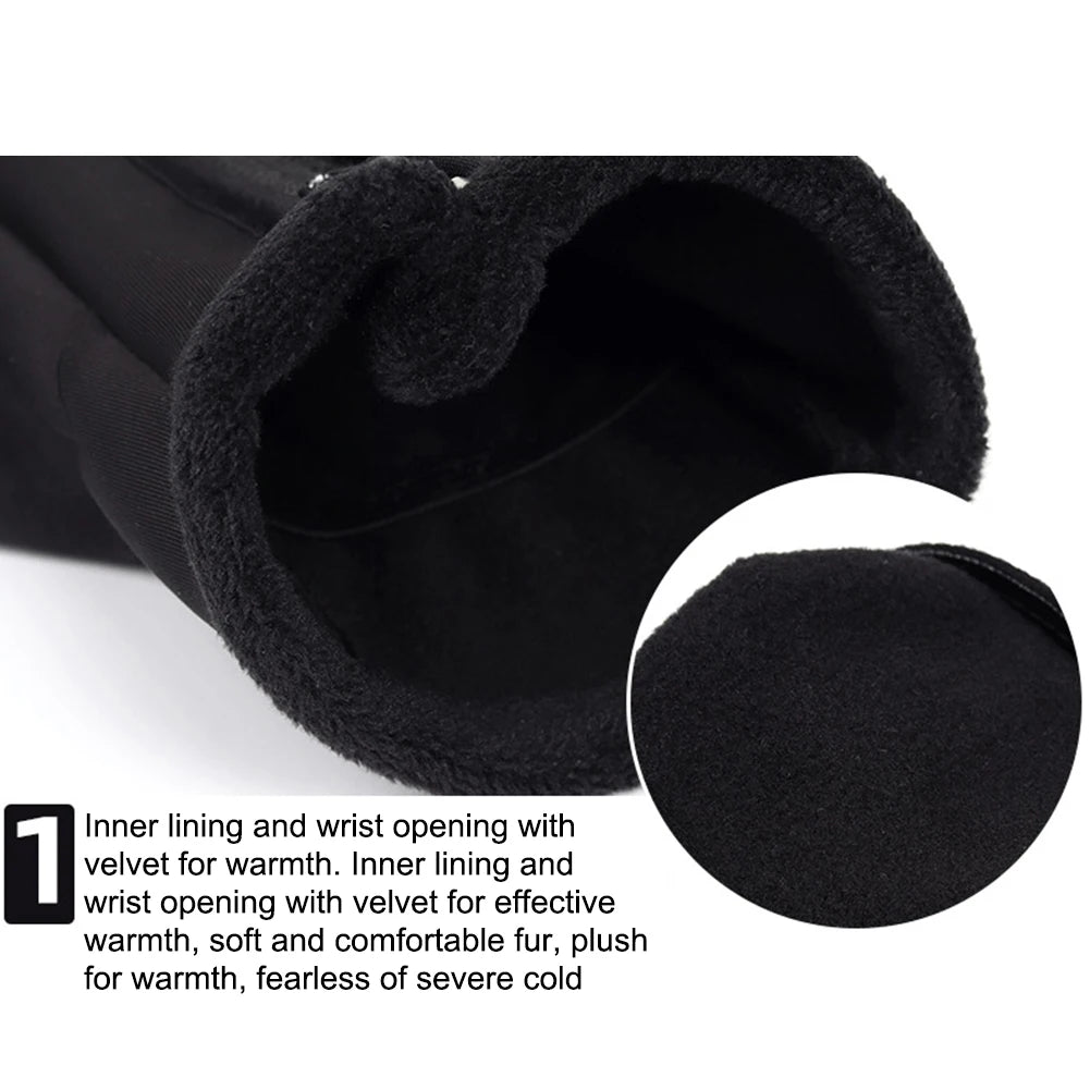 USB Touch Screen Warm Heated Gloves