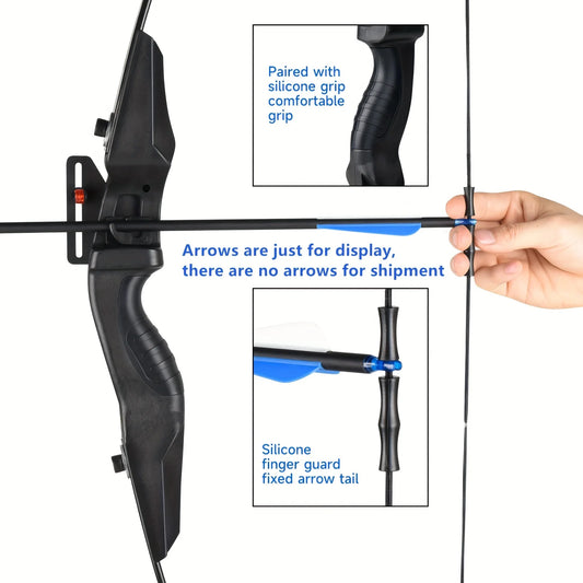 30lbs Recurve Archery Bow Set for Adults/Teenagers