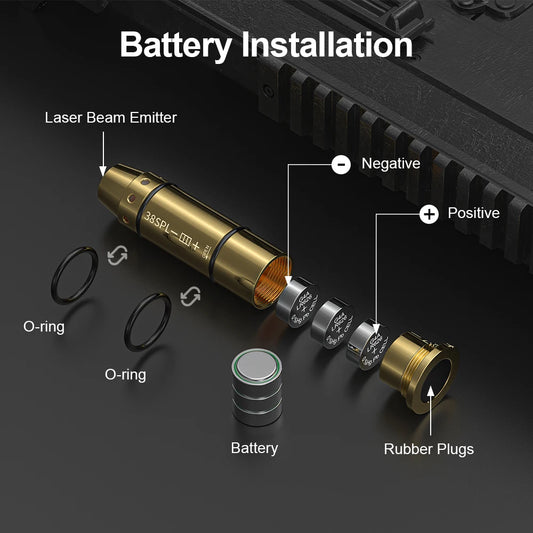 38SPL red dot laser training equipment with dry powder
