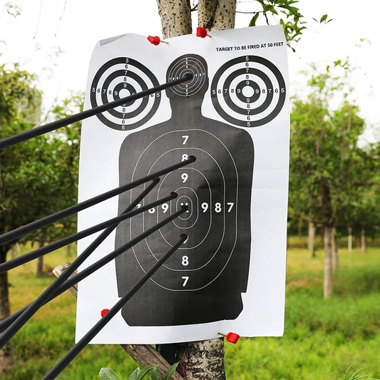 5/10/20pcs Human Body Shape Targets