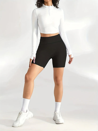 Women's, Three-Quarter Pants, Cycling, Fitness Shorts