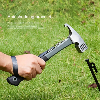 Camping Hammer with Tent Stake Remover - 10.8"