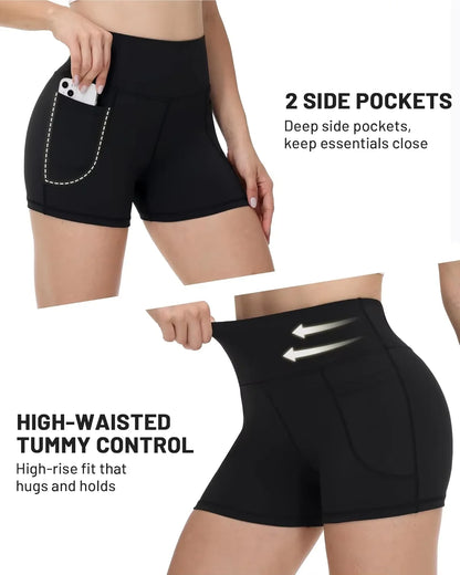 Women's, Three-Quarter Pants, Cycling, Fitness Shorts