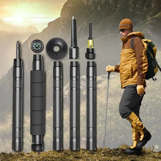 Multi-Purpose Trekking Pole - Aluminum Alloy - Insulated grip design