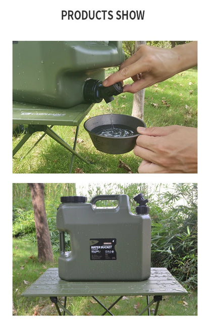 Desert Fox 10L/12L/18L/25L Large Green Water Tank