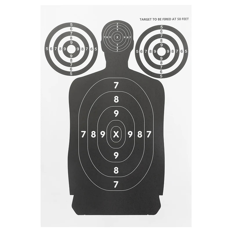5/10/20pcs Human Body Shape Targets