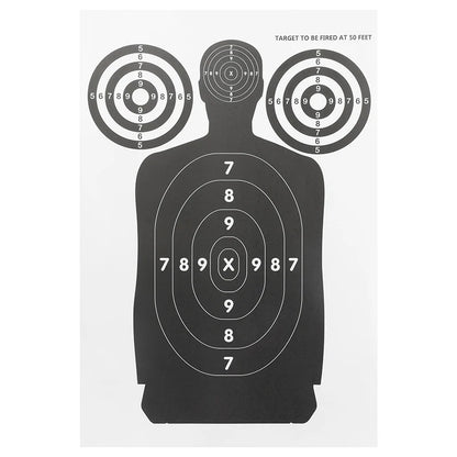 5/10/20pcs Human Body Shape Targets