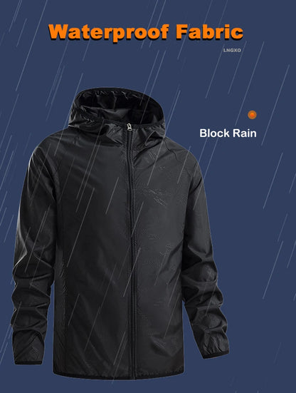 Men/Women Waterproof Hiking Jackets Sun Protection