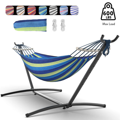 600lb Capacity Stylish Hammock Bed with Storage Bag