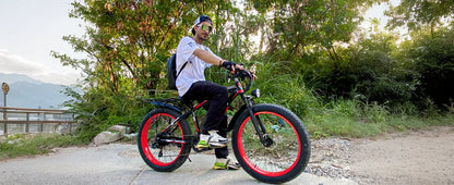 1500W Fat Tire Electric Bike for Adults 26"x4.0