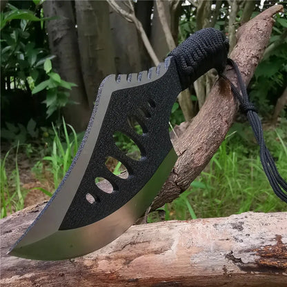 Portable Outdoor Jungle Camping Axe & Knife - Non-Slip Handle