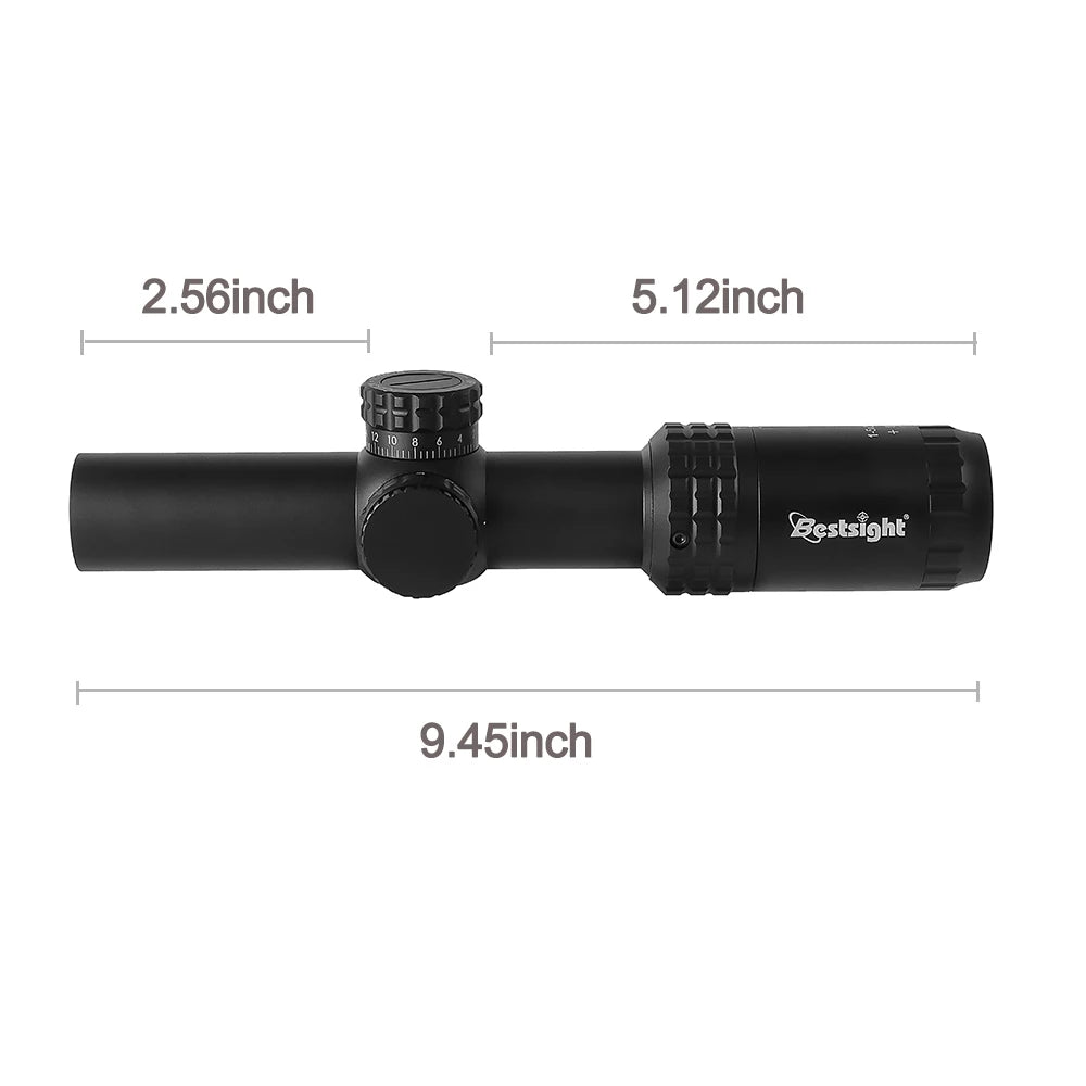 1-5X24 Red and Green Illuminated Reticle Hunting Scopes