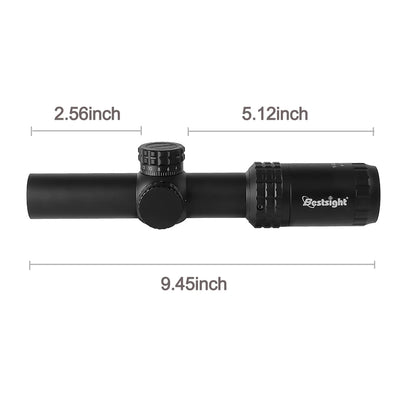 1-5X24 Red and Green Illuminated Reticle Hunting Scopes