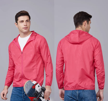 Men/Women Waterproof Hiking Jackets Sun Protection