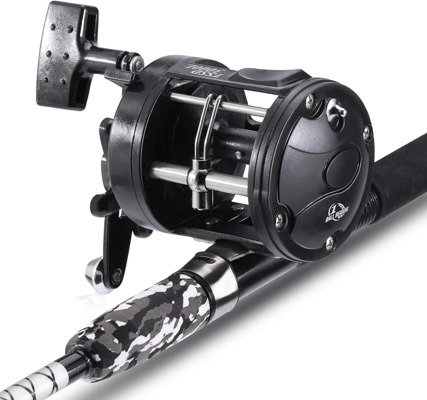 Medium Heavy Fishing Rod/Reel Combo for Freshwater Angling