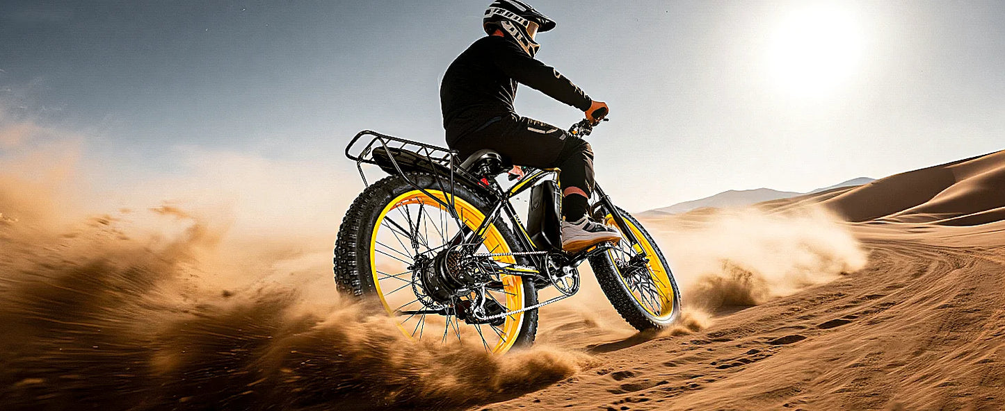 1500W Fat Tire Electric Bike for Adults 26"x4.0
