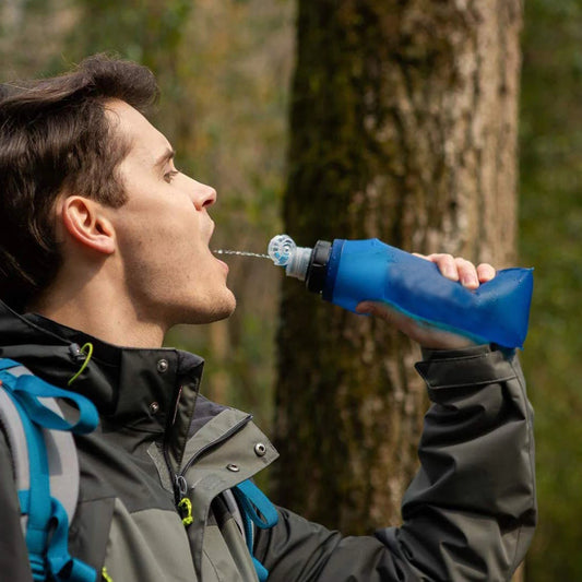 Outdoor Water Purifying Survival Water Filter Bottle
