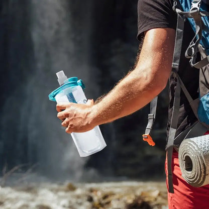Reusable1000ml Water Bottle Filter Container