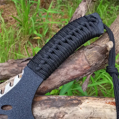 Portable Outdoor Jungle Camping Axe & Knife - Non-Slip Handle