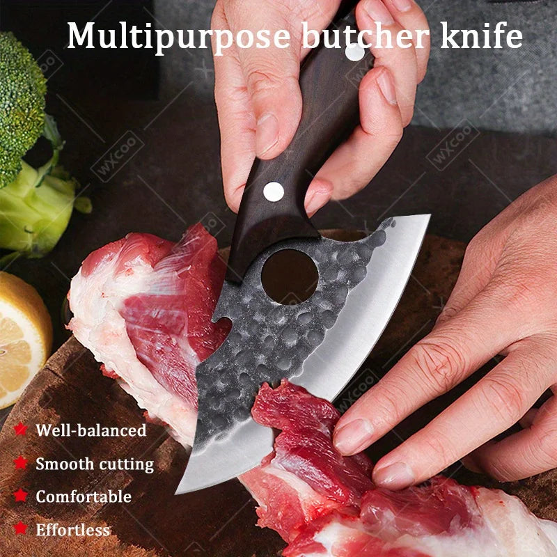 Kitchen Chef Knife Stainless Steel Multipurpose Knife/Sheath