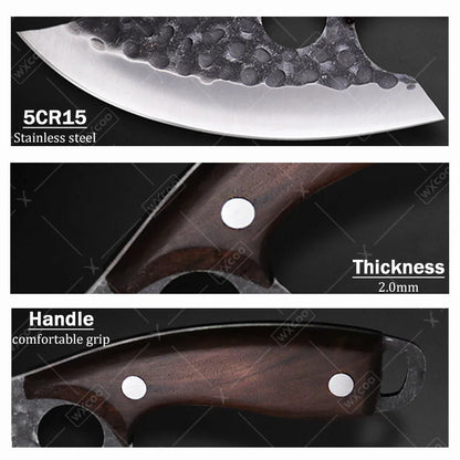 Kitchen Chef Knife Stainless Steel Multipurpose Knife/Sheath