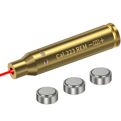 .223REM Cartridge Laser Brass Bore sighter for Rifle Scope