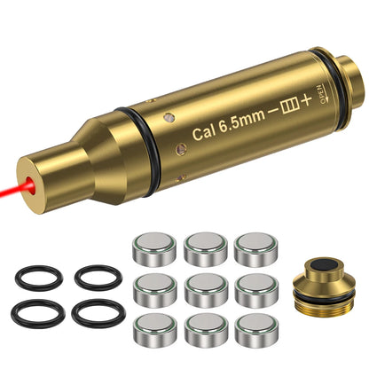 6.5MM Brass Red Dot Laser Boresight Scope Alignment