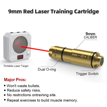 9mm laser training cartridge Dry Fire