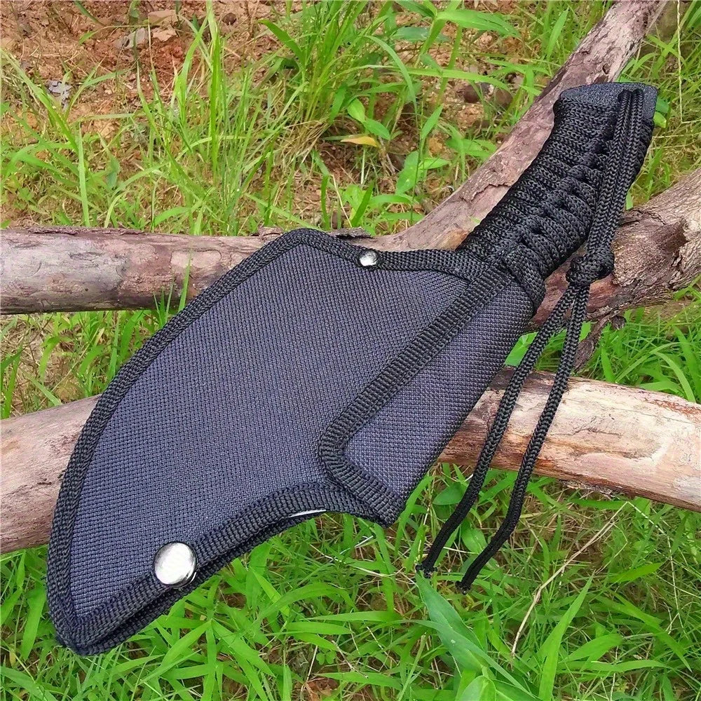 Portable Outdoor Jungle Camping Axe & Knife - Non-Slip Handle