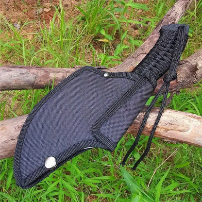 Portable Outdoor Jungle Camping Axe & Knife - Non-Slip Handle