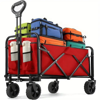 Heavy Duty Foldable, Portable, All-Terrain Wheels  Wagon