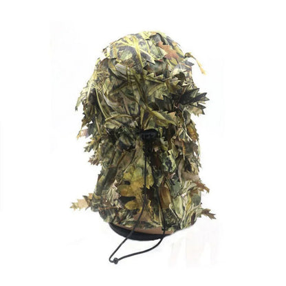Leafy Hat 3D Full Face Mask Camo Hunting Accessories