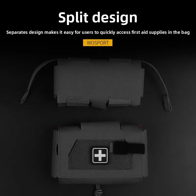 Compact Trauma Kit IFAK Medical First Aid Pouch