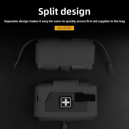 Compact Trauma Kit IFAK Medical First Aid Pouch