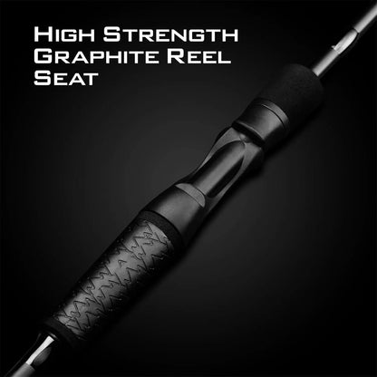 High Performance Fishing Rod/Reel Combo, IM6 Graphite 2-Piece