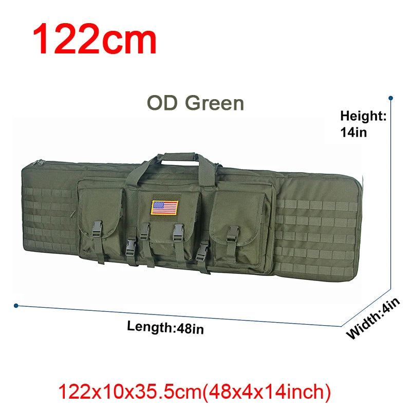 32"/38"/42"/48" Double Molle Rifle Bags