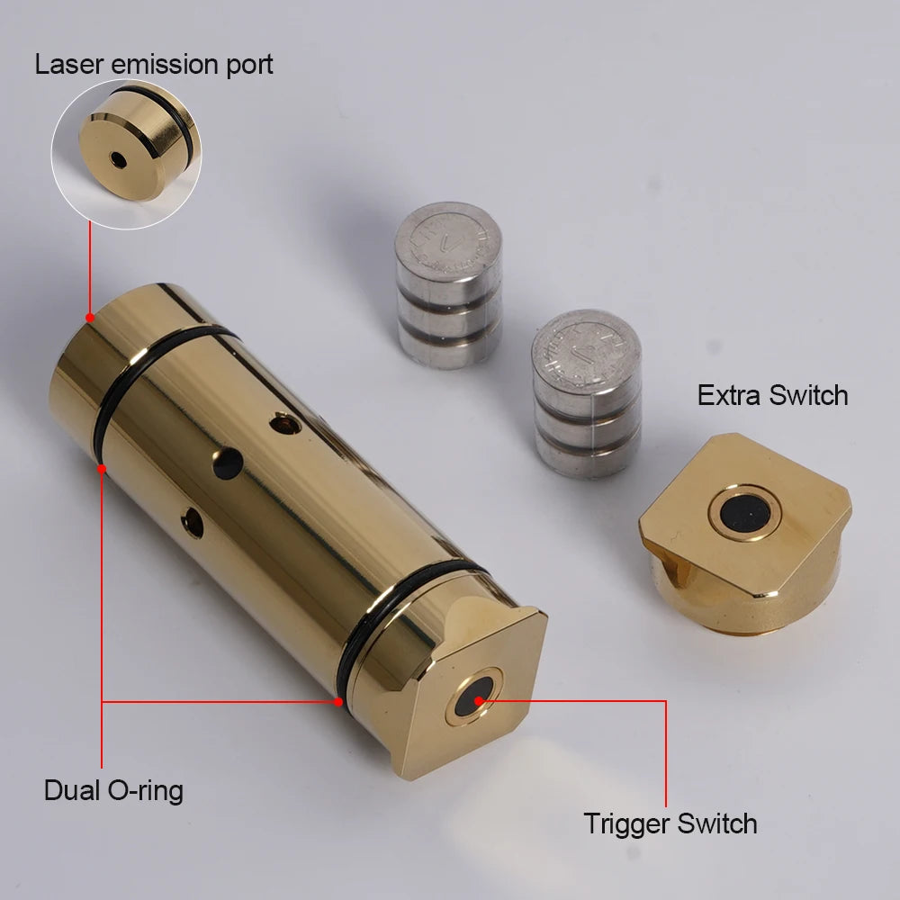 12GA red laser training skill development cartridge