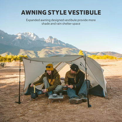 Naturehike Mongar UL Tent 2 Person 3 Season Camping Tent
