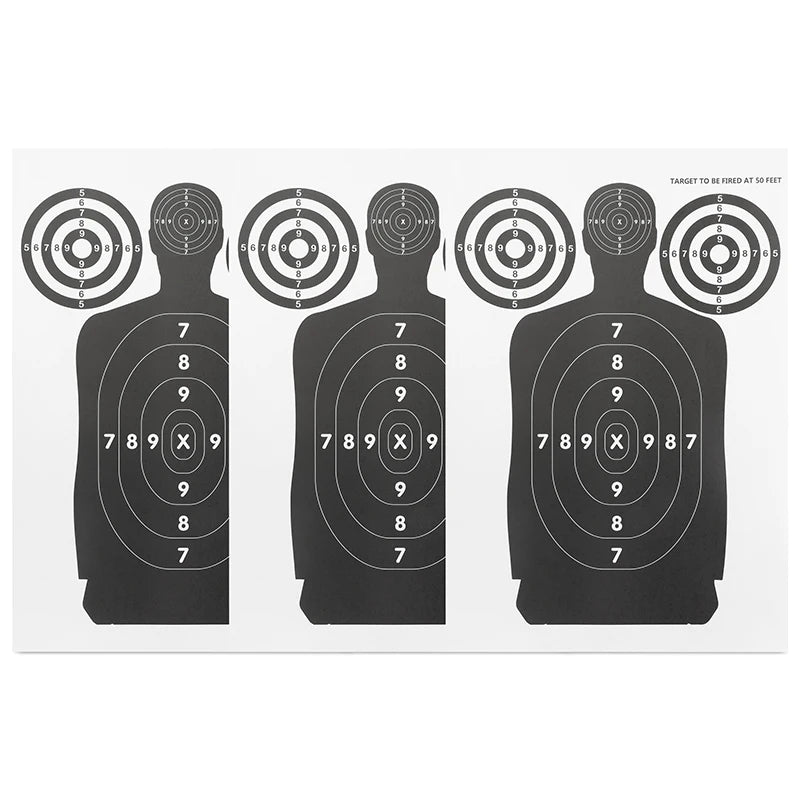 5/10/20pcs Human Body Shape Targets
