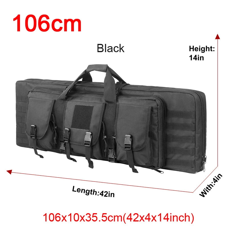 32"/38"/42"/48" Double Molle Rifle Bags