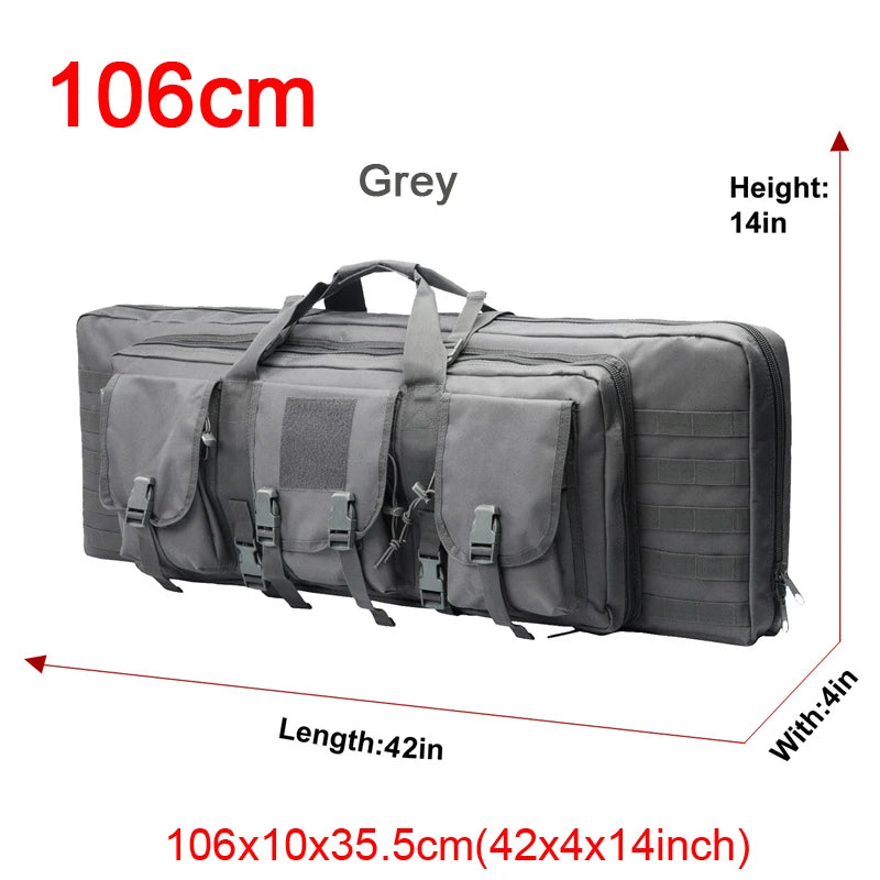 32"/38"/42"/48" Double Molle Rifle Bags