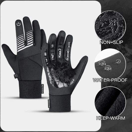 Winter Gloves Touchscreen Waterproof Hiking, Walking, or Cycling