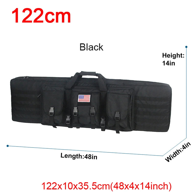 32"/38"/42"/48" Double Molle Rifle Bags