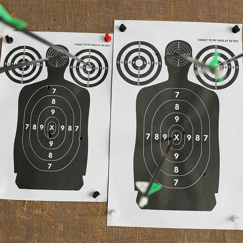 5/10/20pcs Human Body Shape Targets