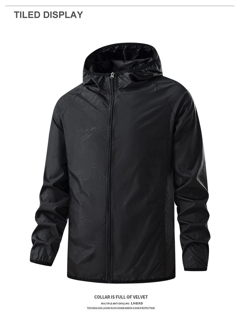 Men/Women Waterproof Hiking Jackets Sun Protection