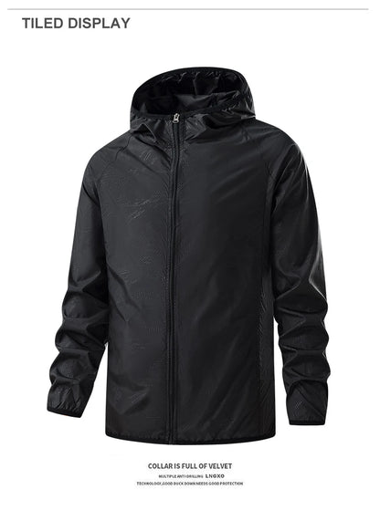 Men/Women Waterproof Hiking Jackets Sun Protection