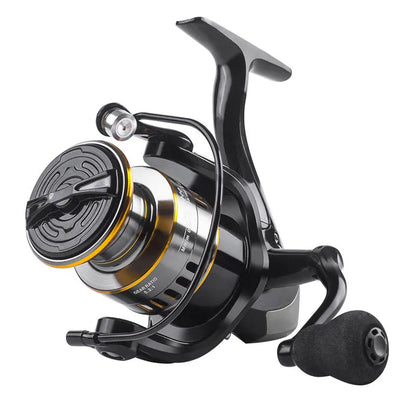 Spinning Fishing Reel, 5.2:1 Gear Ratio Aluminum Alloy Body