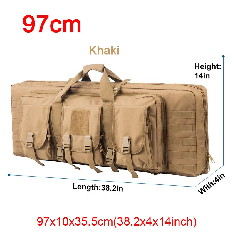 32"/38"/42"/48" Double Molle Rifle Bags